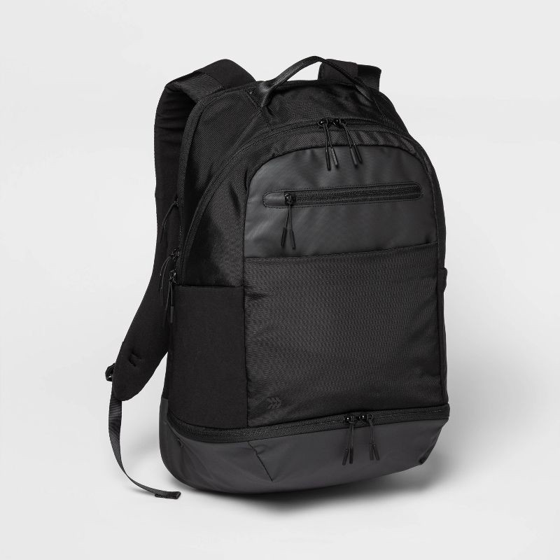 slide 1 of 5, 19" Backpack Black - All In Motion™, 1 ct