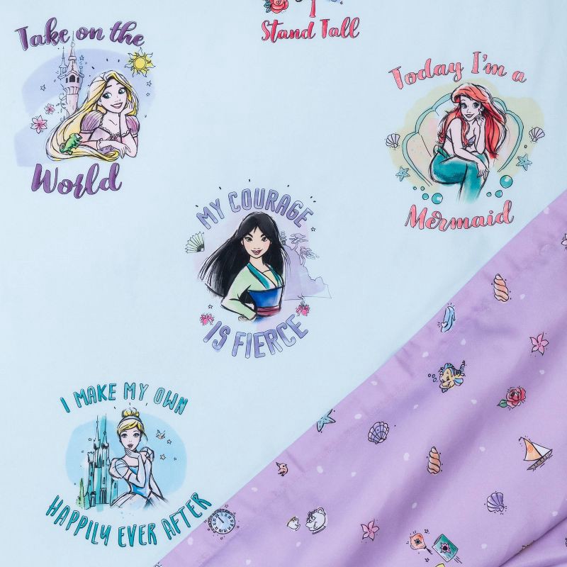 slide 3 of 3, Twin Disney Princess Fairytales and Dreams Kids' Sheet Set, 1 ct