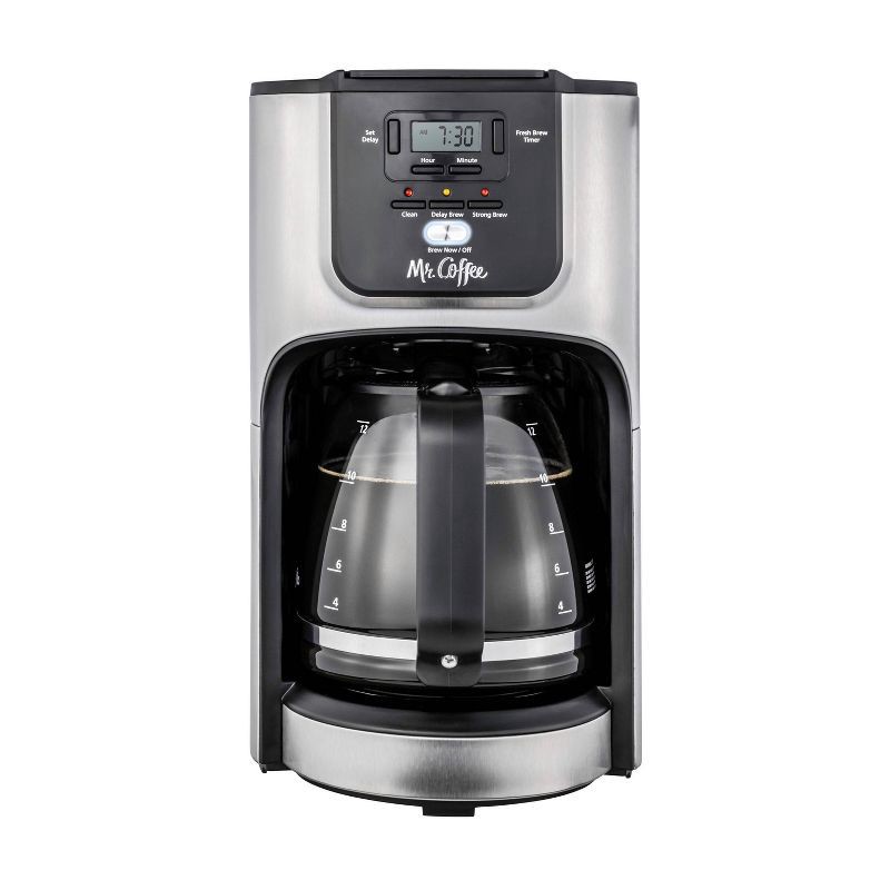 Mr. Coffee White 12-Cup Programmable Coffee Maker