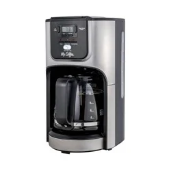 Mr. Coffee Rapid Brew 12-Cup Programmable Coffee Maker - Silver