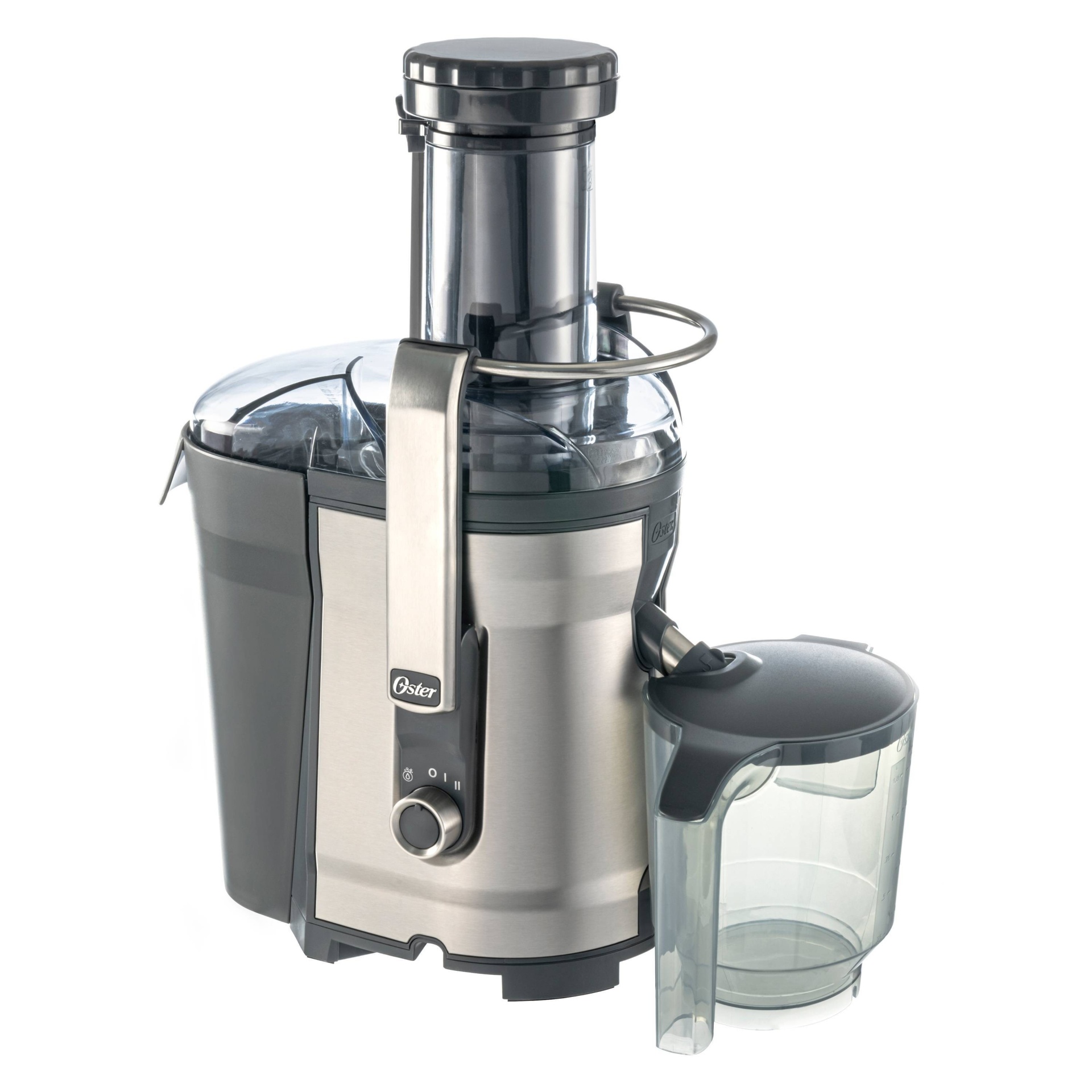 slide 1 of 8, Oster Self-Cleaning Professional Juice Extractor - Stainless Steel, 1 ct
