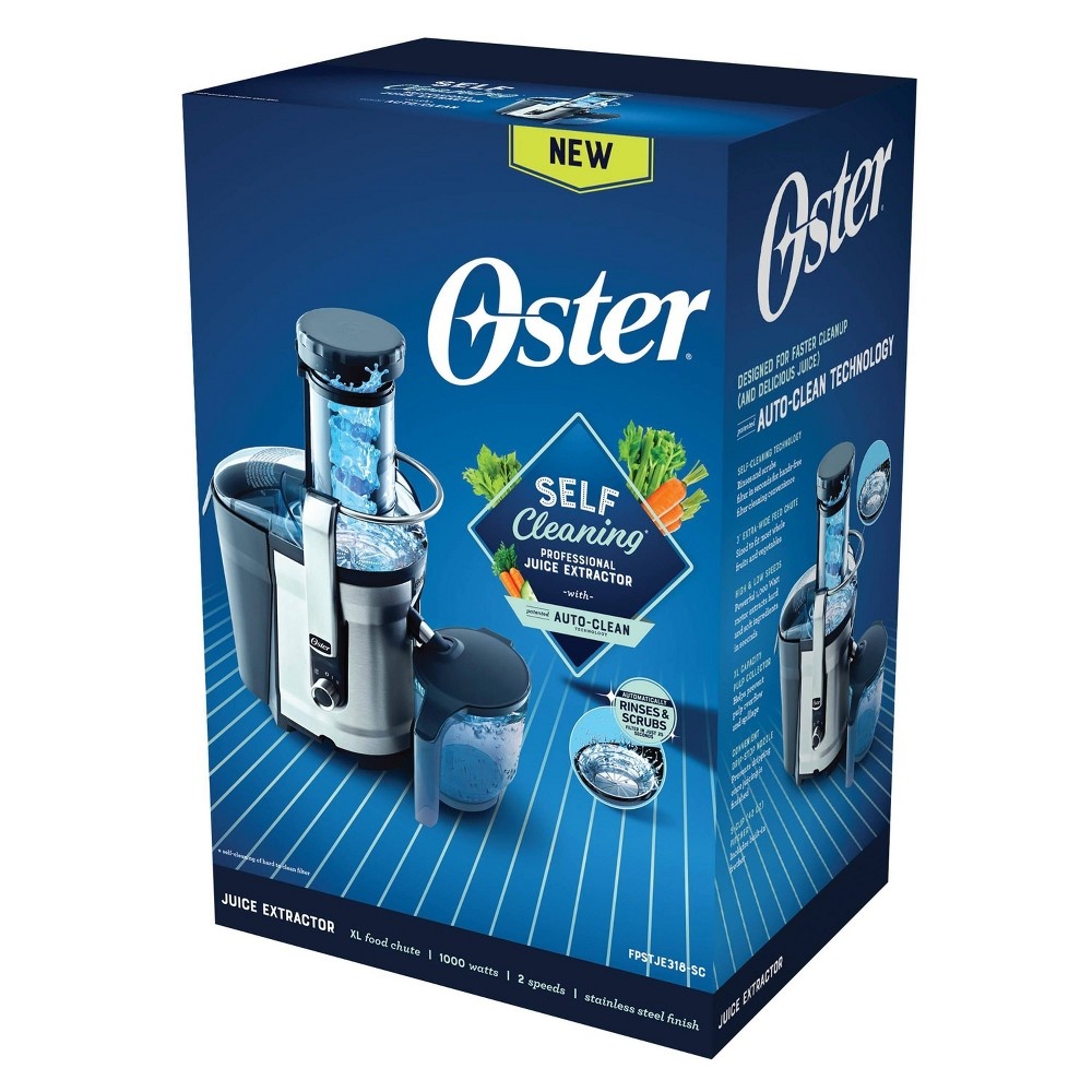 Oster self cleaning on sale juice extractor