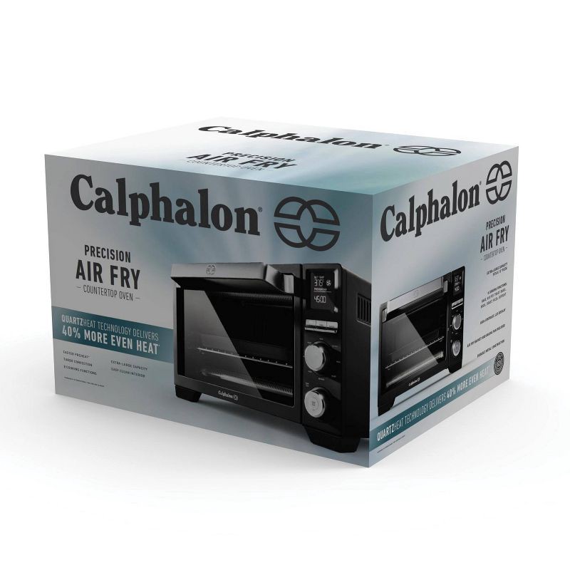 slide 8 of 8, Calphalon Precision Control Air Fryer Toaster Oven - Black, 1 ct