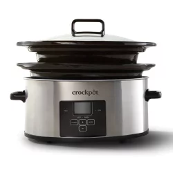 Crock-Pot Crock Pot 6qt Choose-a-Crock Slow Cooker - Silver