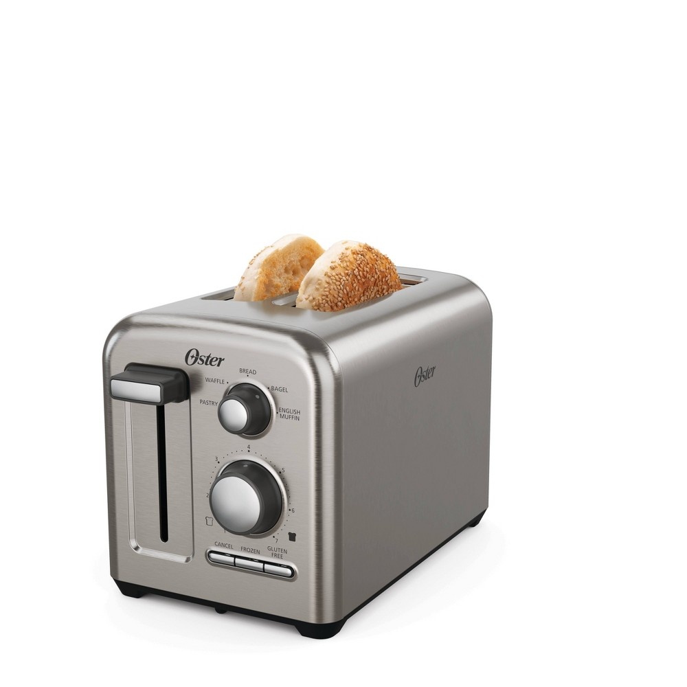 slide 5 of 6, Oster Precision Select 2-Slice Toaster - Silver, 1 ct