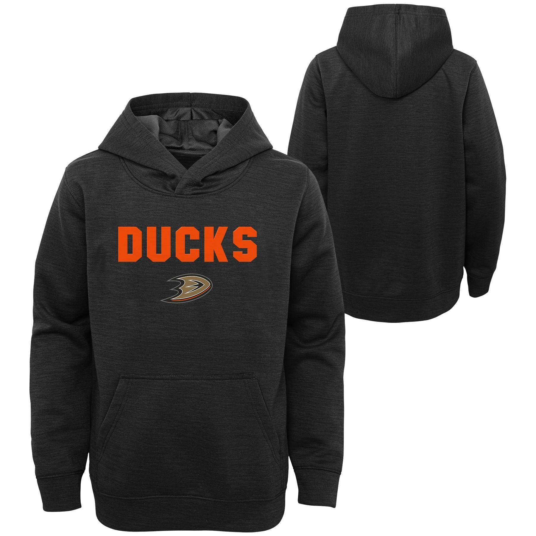 slide 1 of 3, NHL Anaheim Ducks Boys' Goal Scorer Poly Hoodie - XL, 1 ct