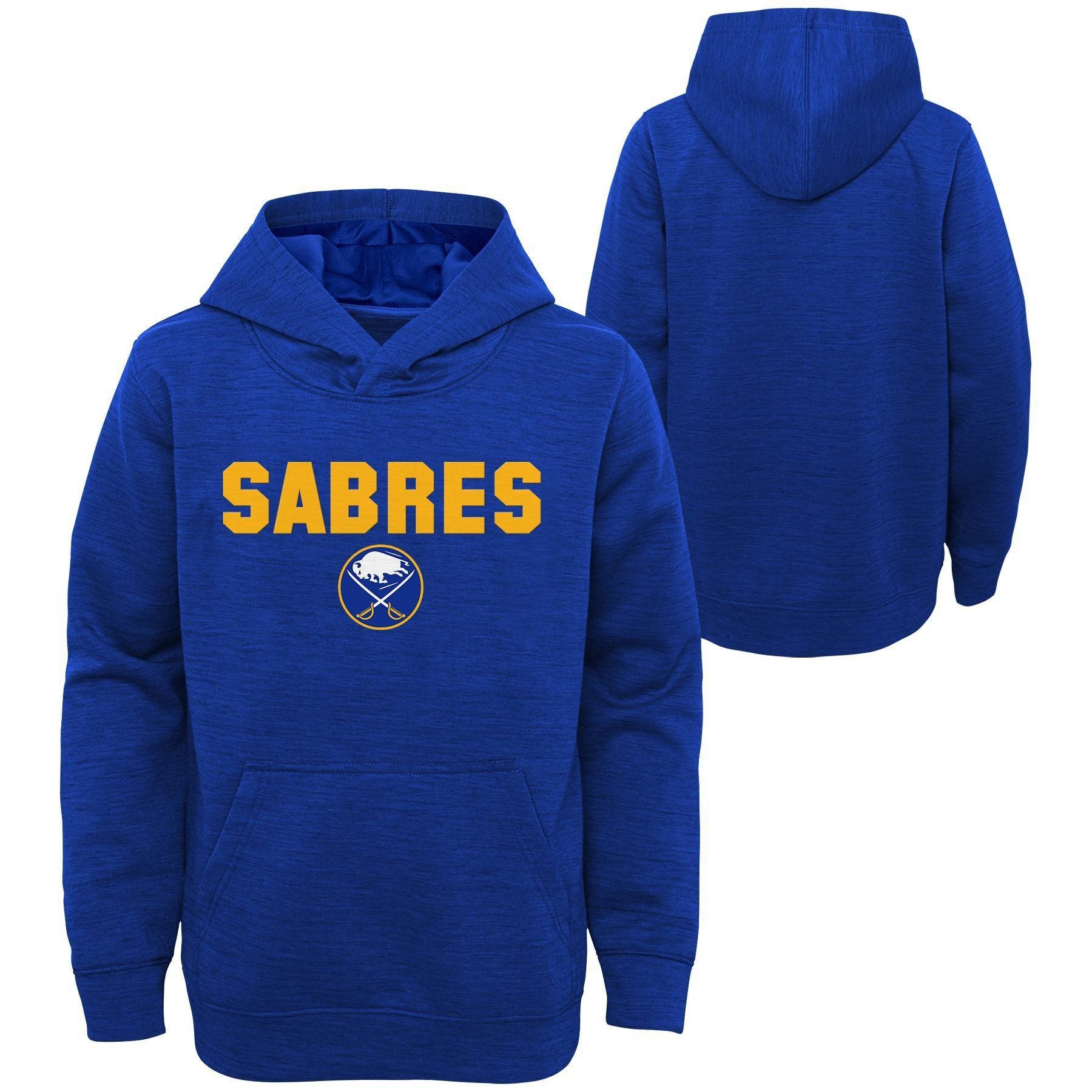 slide 1 of 3, NHL Buffalo Sabres Boys&#39; Goal Scorer Poly Hoodie - XL, 1 ct