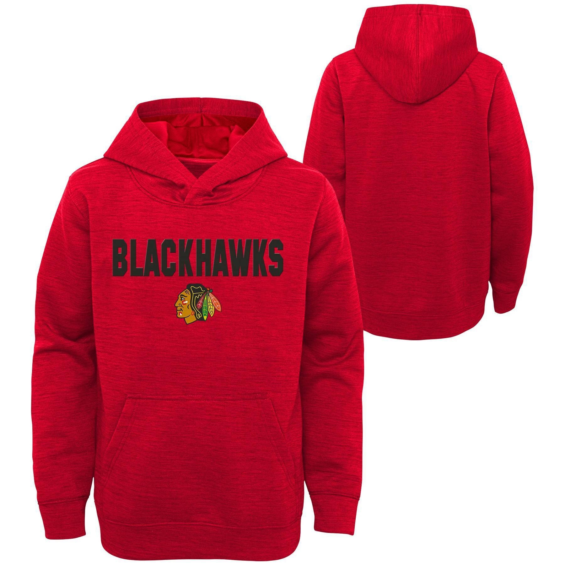 slide 1 of 3, NHL Chicago Blackhawks Boys' Goal Scorer Poly Hoodie - XL, 1 ct