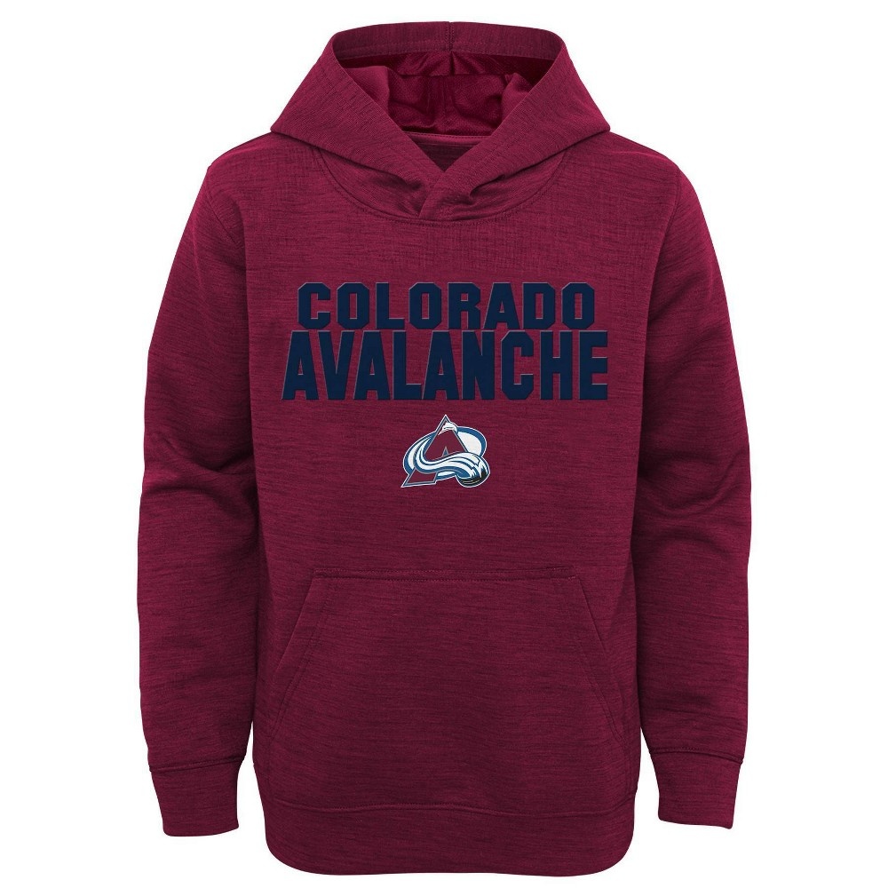 slide 2 of 3, NHL Colorado Avalanche Boys' Goal Scorer Poly Hoodie - XL, 1 ct