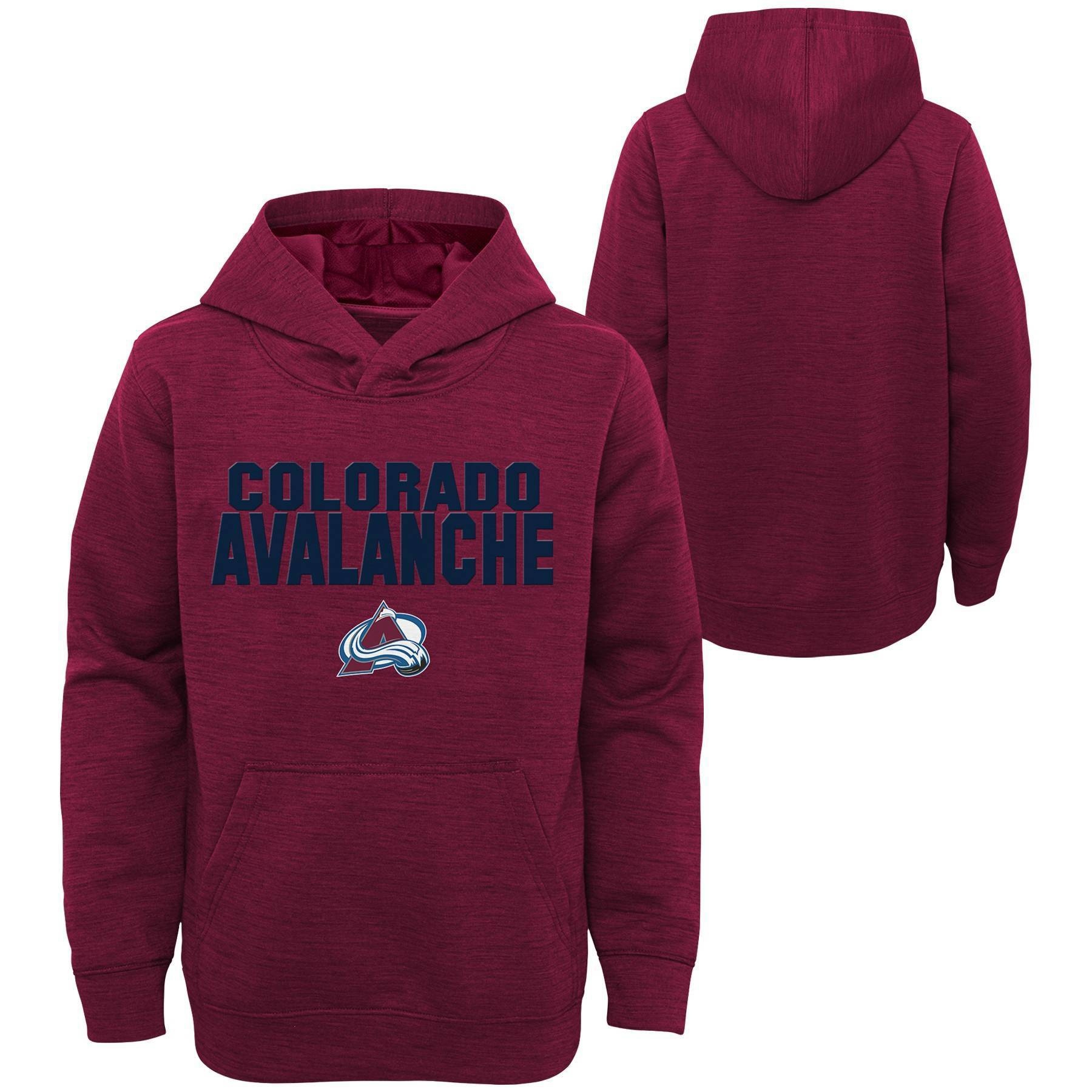 slide 1 of 3, NHL Colorado Avalanche Boys' Goal Scorer Poly Hoodie - XL, 1 ct