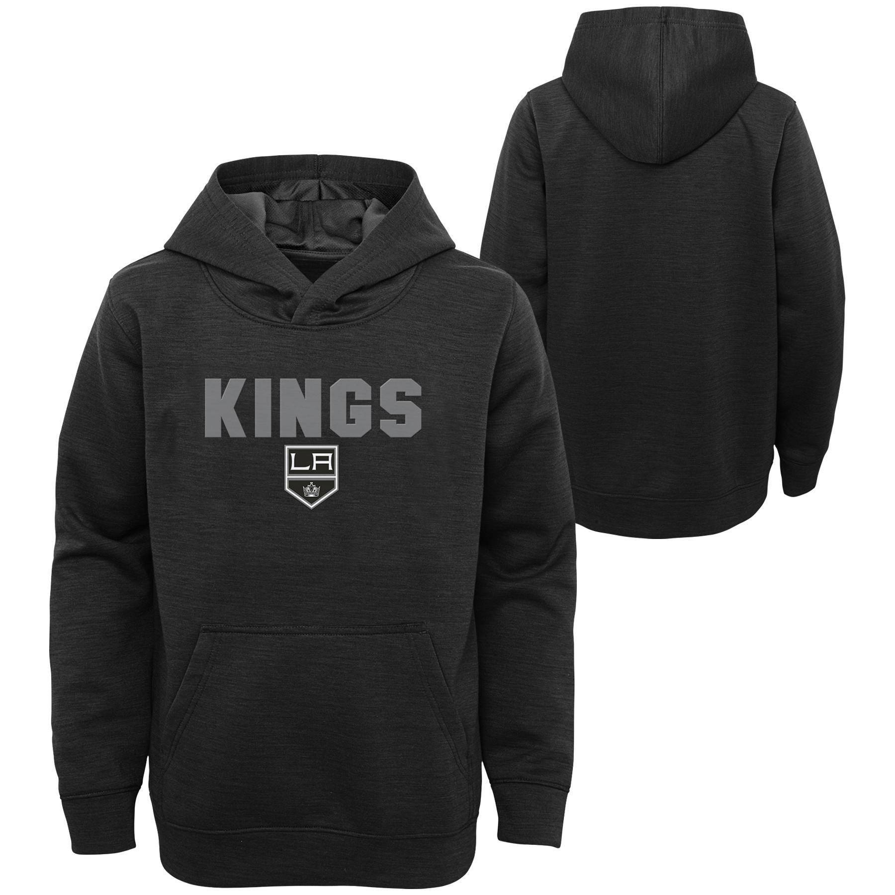 slide 1 of 3, NHL Los Angeles Kings Boys' Goal Scorer Poly Hoodie - XL, 1 ct