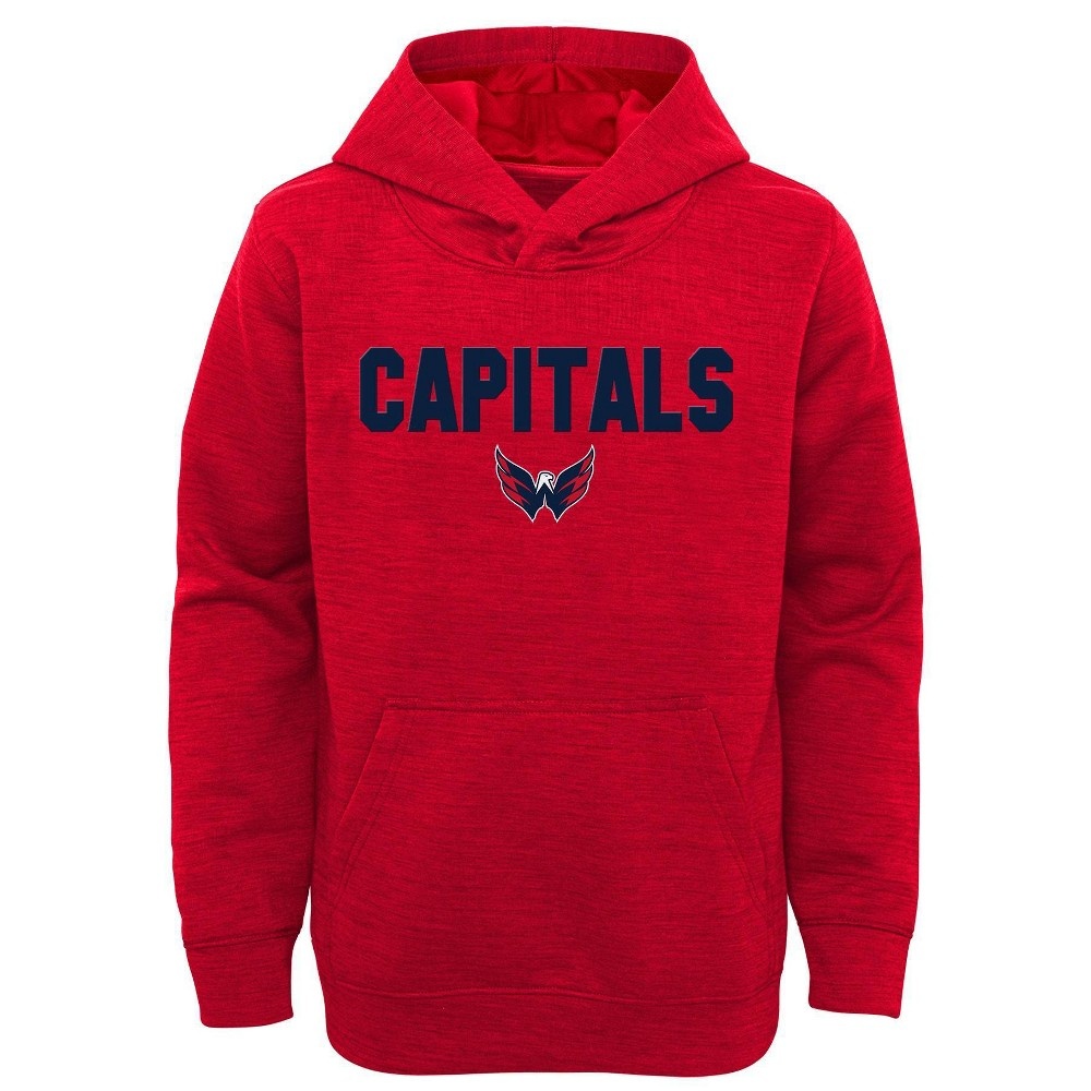 slide 2 of 3, NHL Washington Capitals Boys' Goal Scorer Poly Hoodie - XL, 1 ct