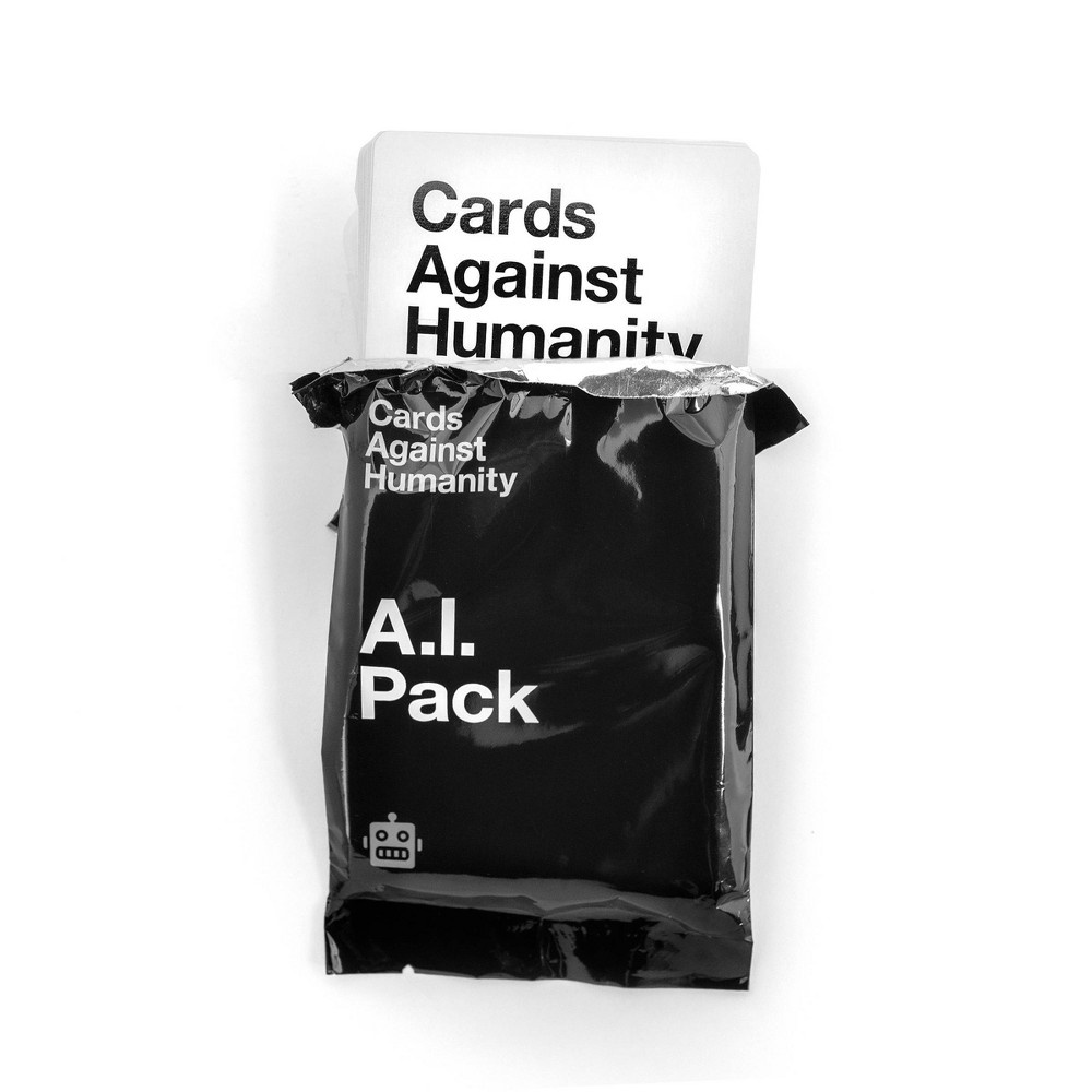 slide 3 of 5, Cards Against Humanity A.I. Pack Card Game, 1 ct