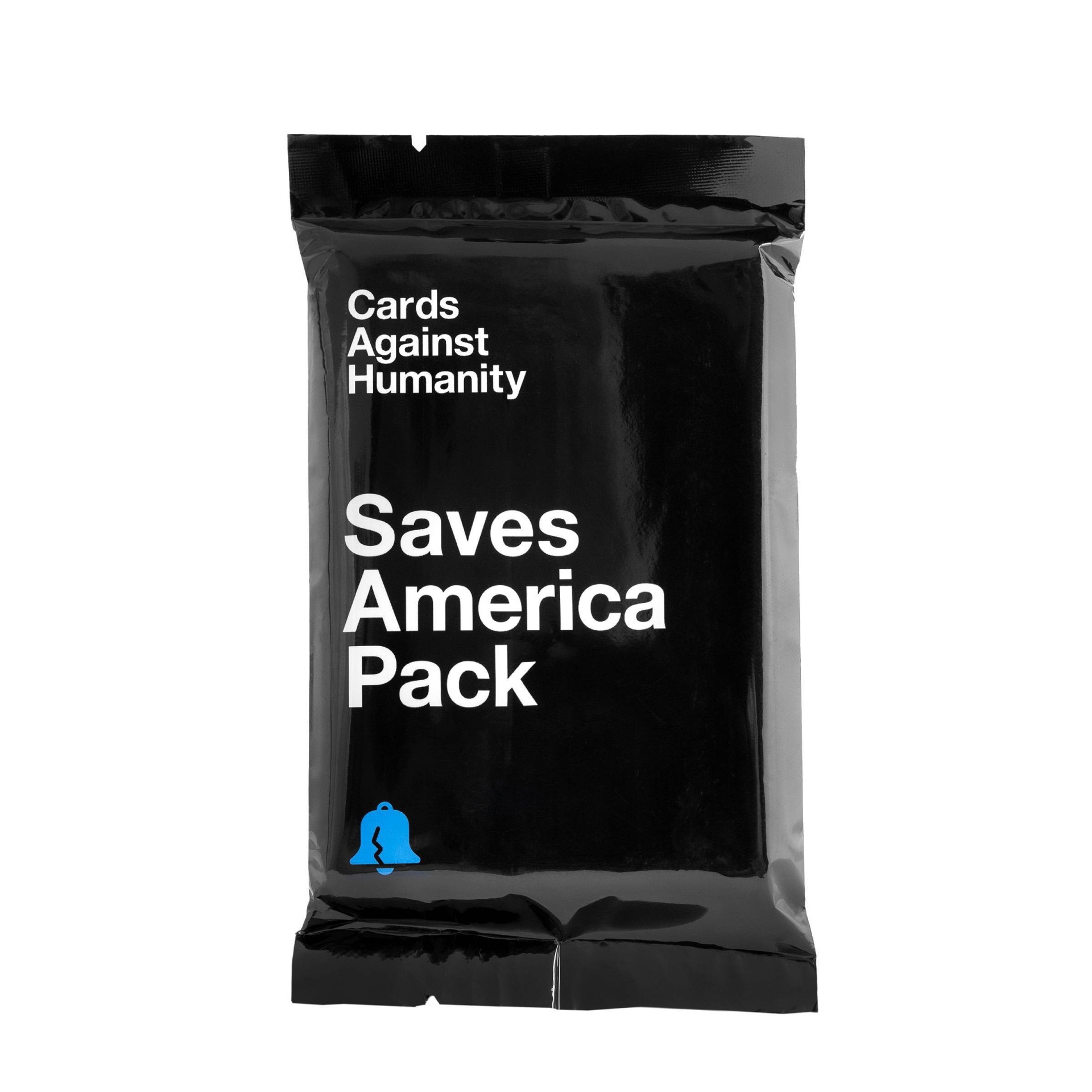 slide 1 of 5, Cards Against Humanity Saves America Pack Card Game, 1 ct