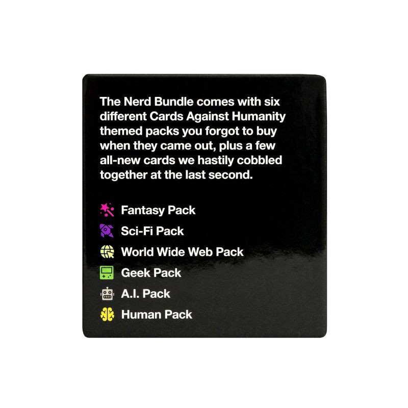 slide 5 of 5, Cards Against Humanity: Nerd Bundle Game, 1 ct