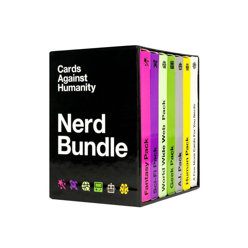 slide 1 of 5, Cards Against Humanity: Nerd Bundle Game, 1 ct