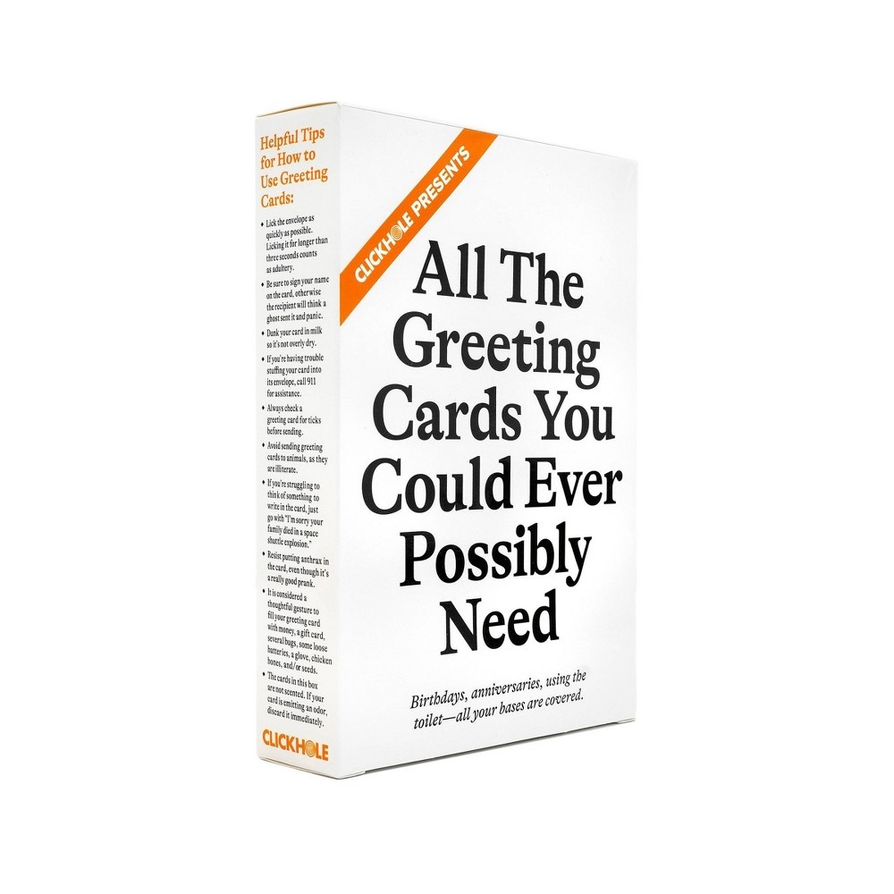 slide 5 of 5, Cards Against Humanity ClickHole Greeting Cards Pack Card Game, 1 ct