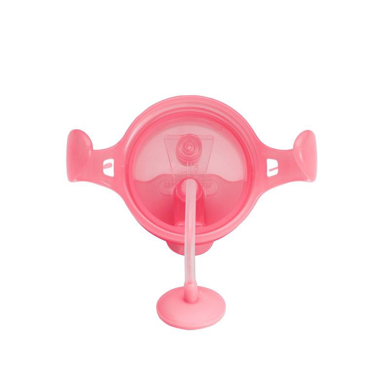 slide 5 of 7, Munchkin Click Lock Weighted Straw Trainer Cup - 7oz - Pink, 7 oz