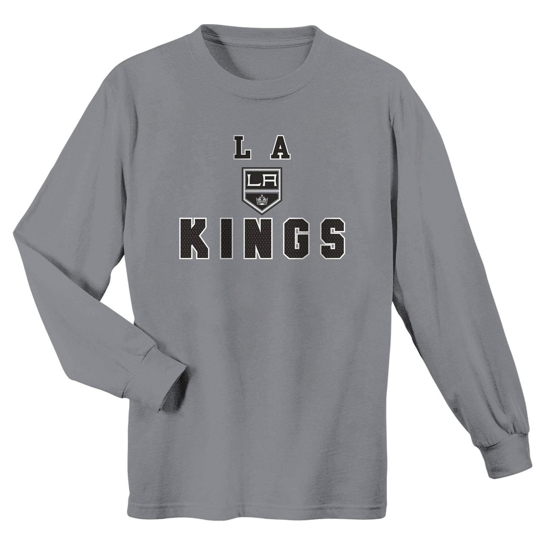 NHL Los Angeles Kings Boys' Rink Rat Long Sleeve T-Shirt - XL 1 ct