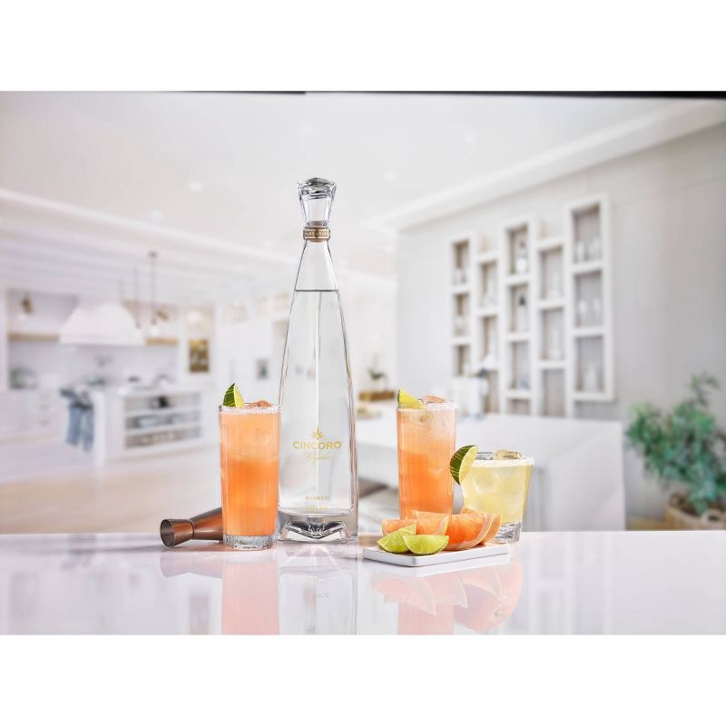 slide 4 of 5, Cincoro Blanco Tequila - 750ml Botlle, 750 ml