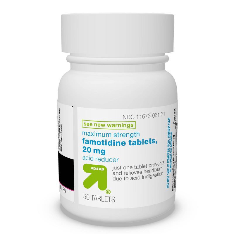 slide 5 of 6, Famotidine Max Strength Twin Pack - 100ct - up&up™, 100 ct