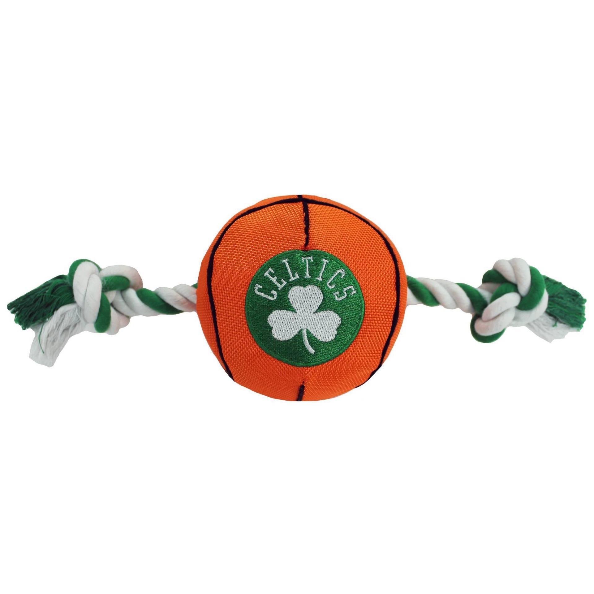 slide 1 of 1, NBA Boston Celtics Basketball Rope Toy, 1 ct