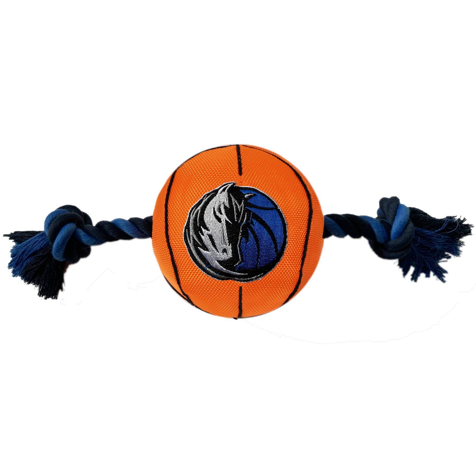 slide 1 of 1, NBA Dallas Mavericks Basketball Rope Toy, 1 ct