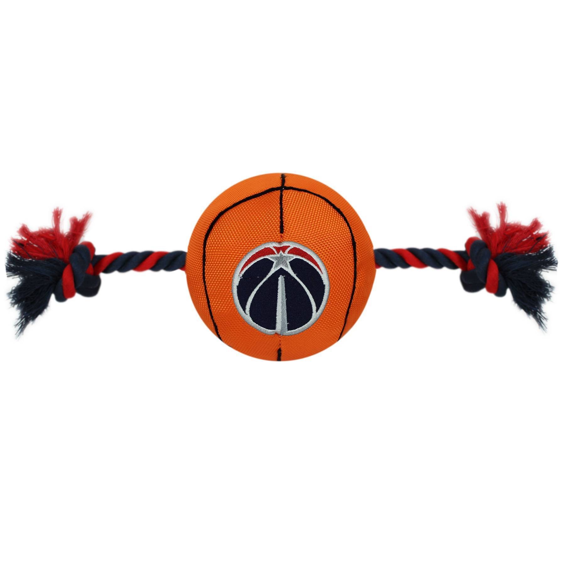 slide 1 of 1, NBA Washington Wizards Basketball Rope Toy, 1 ct