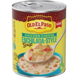 Old El Paso Chicken Cheese Enchilada-Style Soup, Ready to Serve Canned Soup, 18.5 oz