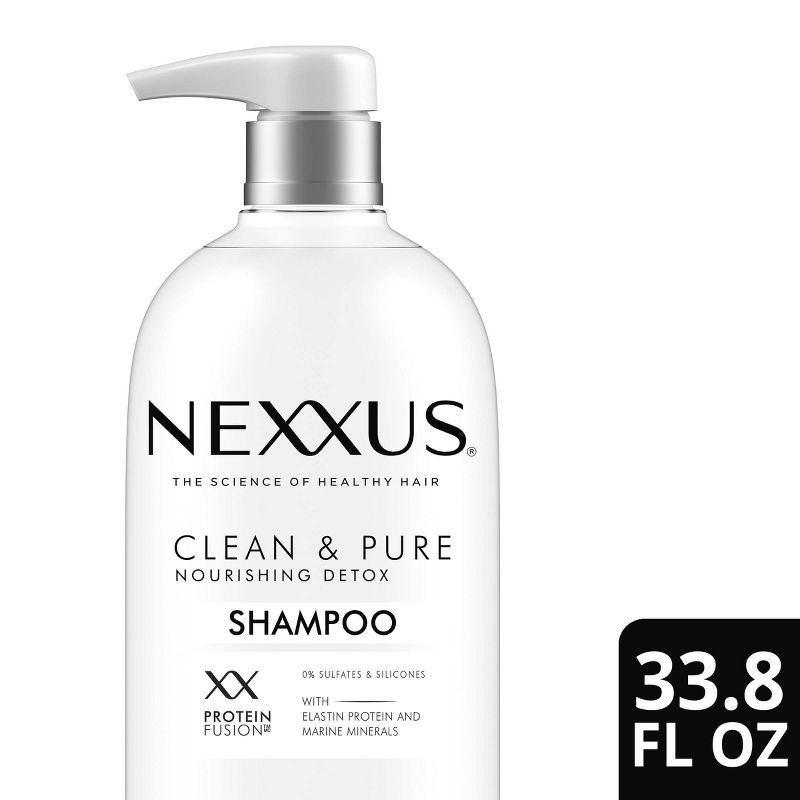 slide 1 of 6, Nexxus Clean & Pure Nourishing Detox Pump Shampoo - 33.8 fl oz, 33.8 fl oz