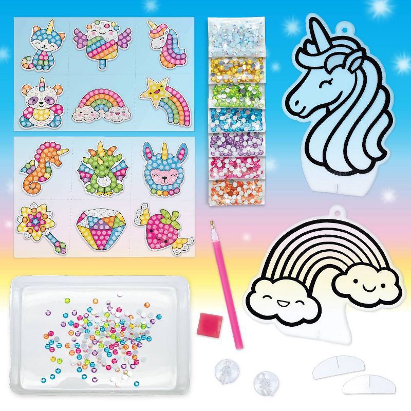 slide 3 of 6, Creativity for Kids Big Gem Diamond Painting Kit - Magical: DIY Art Kit with Stickers & Templates for Ages 6+, 1 ct