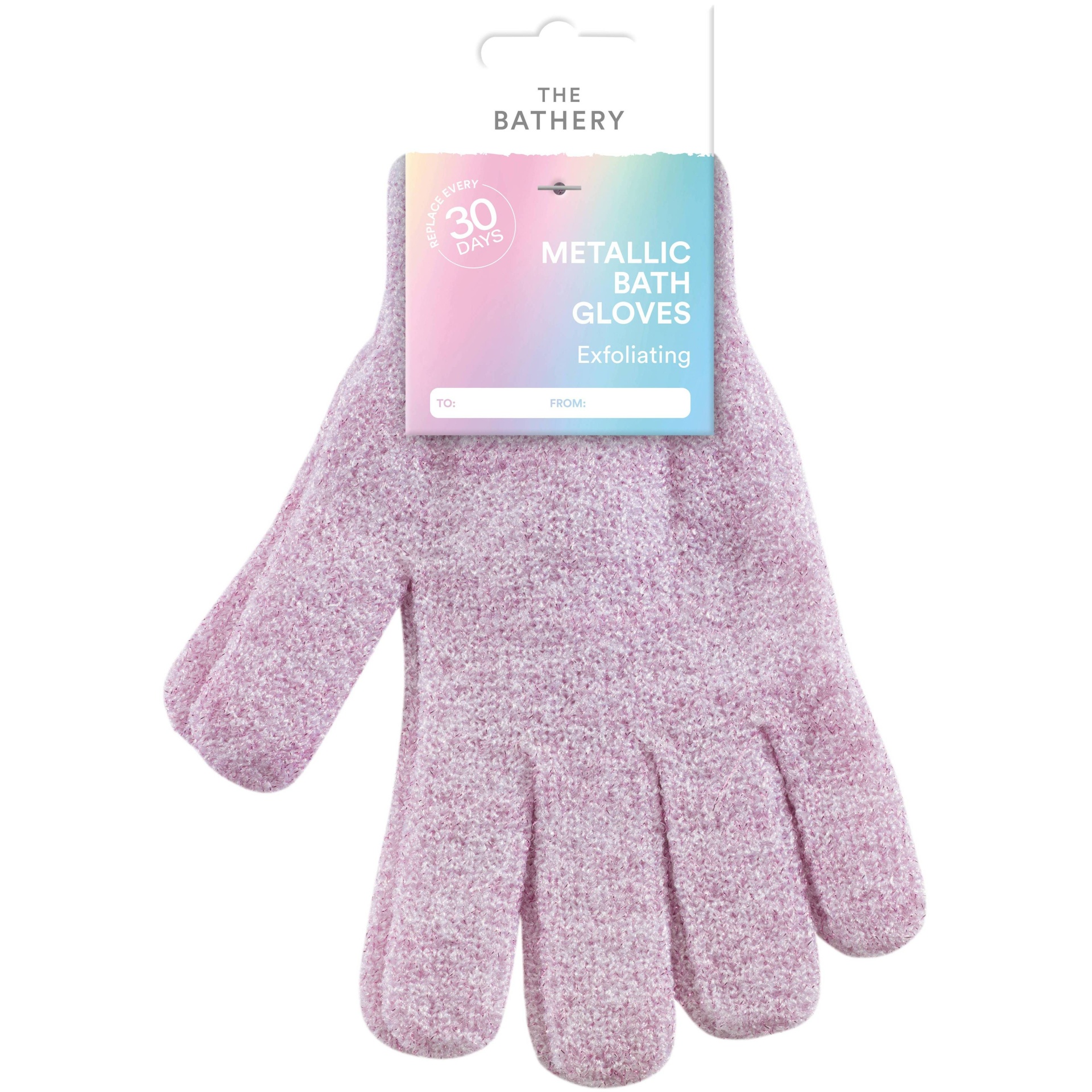 slide 1 of 3, The Bathery Exfoliating Gloves, 1 ct