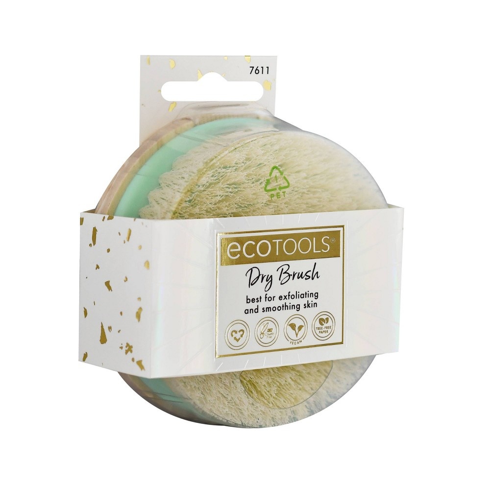 slide 2 of 5, EcoTools Dry Bath Brush, 1 ct