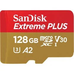 SanDisk Extreme PLUS 128GB microSD: High-Speed Memory Card 90 MB/s