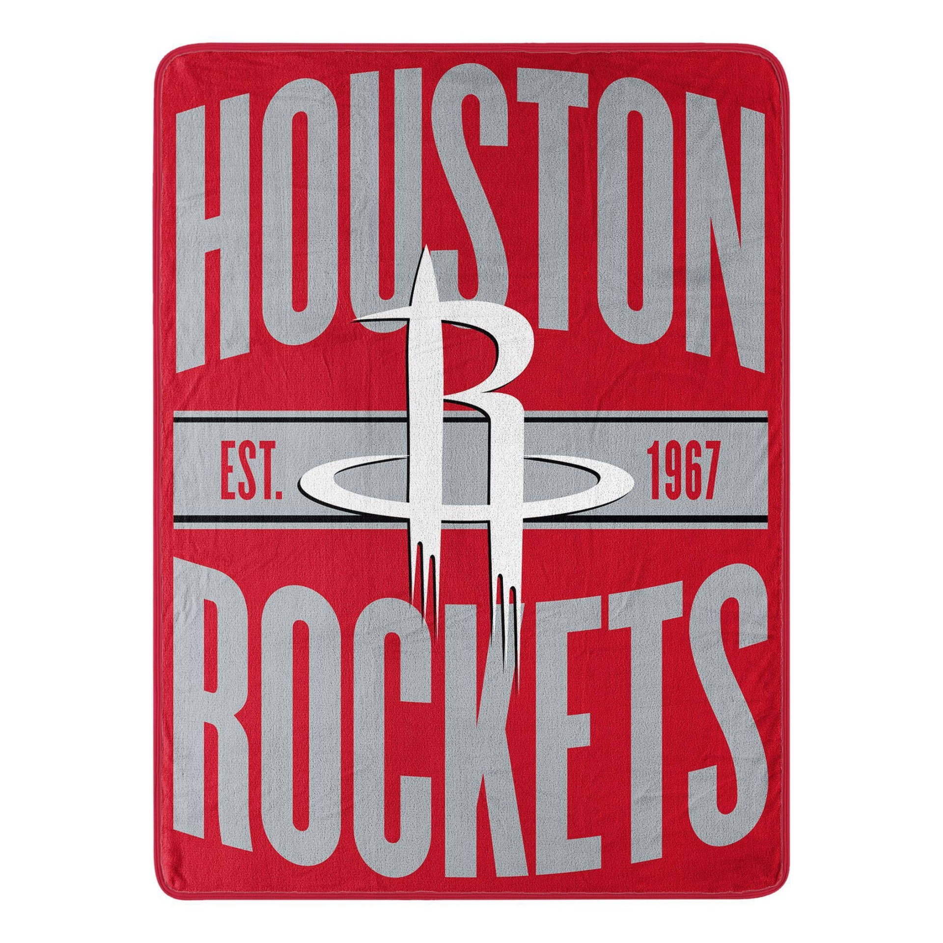 slide 1 of 3, NBA Houston Rockets Micro Throw Blanket, 1 ct