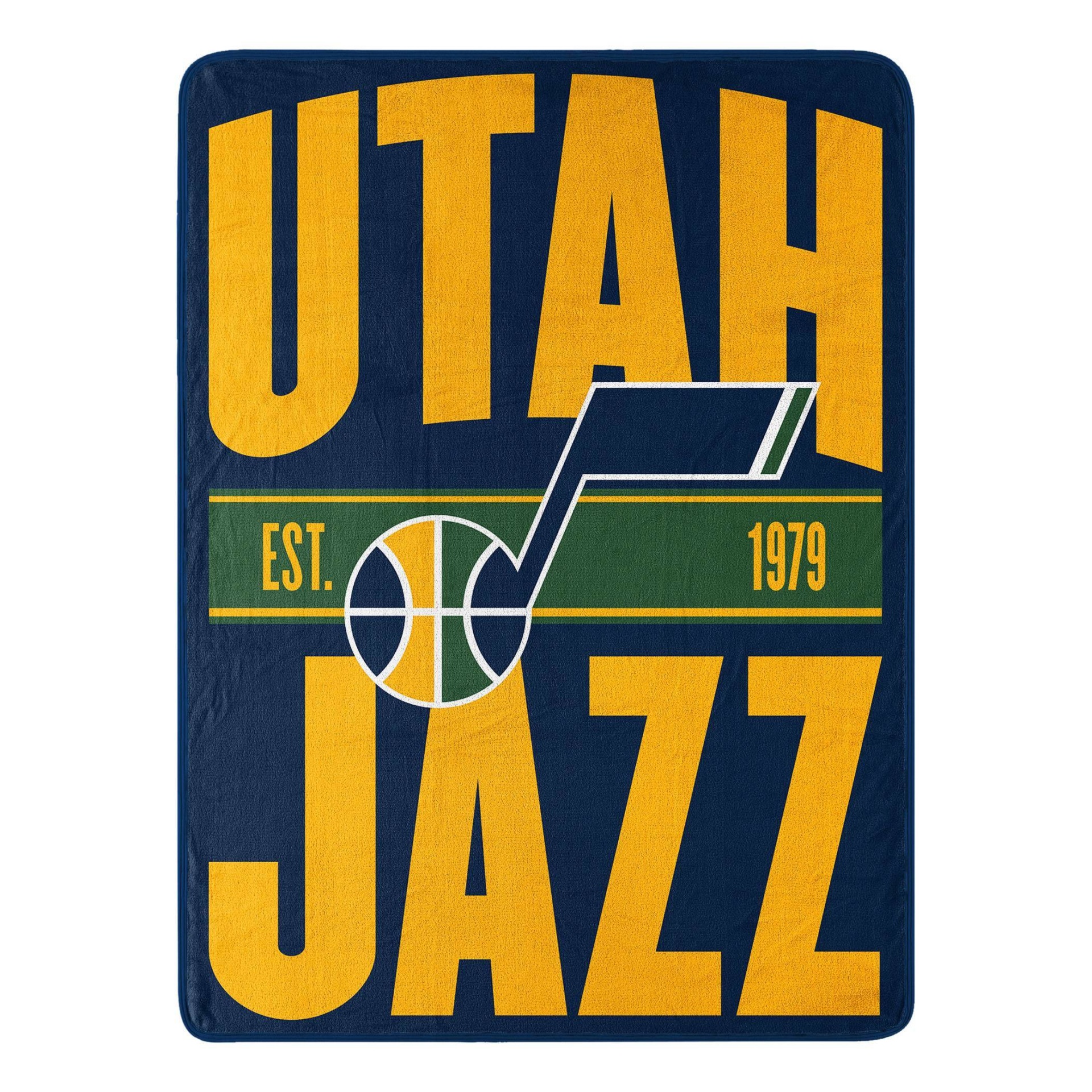 slide 1 of 3, NBA Utah Jazz Micro Throw Blanket, 1 ct