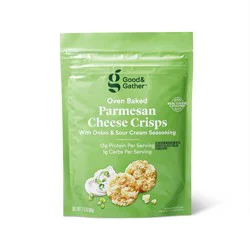 Parmesan Sour Cream and Onion Baked Cheese Crisp - 2.12oz - Good & Gather