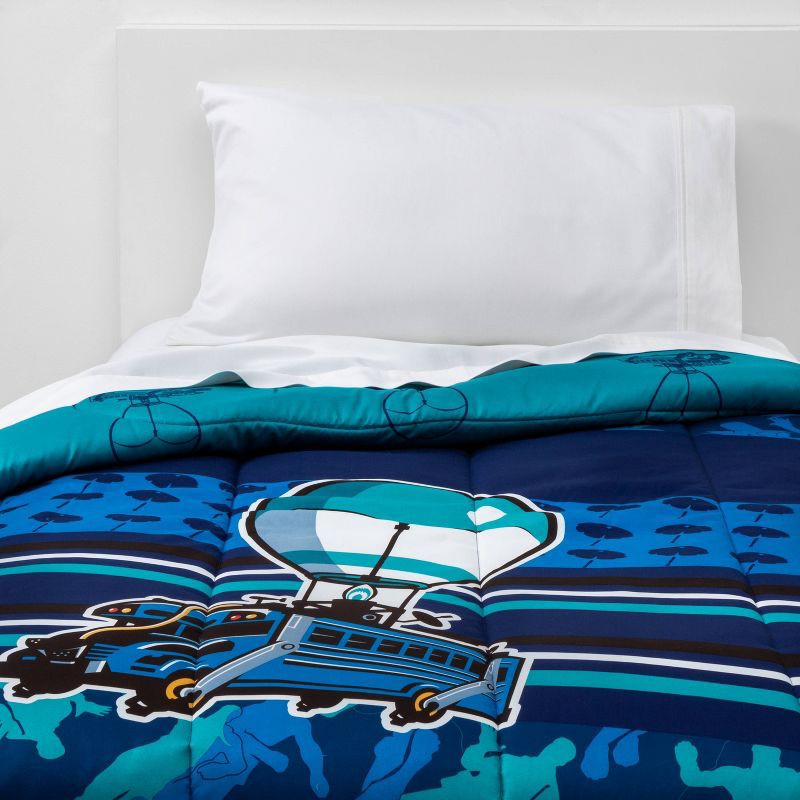 slide 1 of 1, Full Fortnite Reversible Comforter, 1 ct