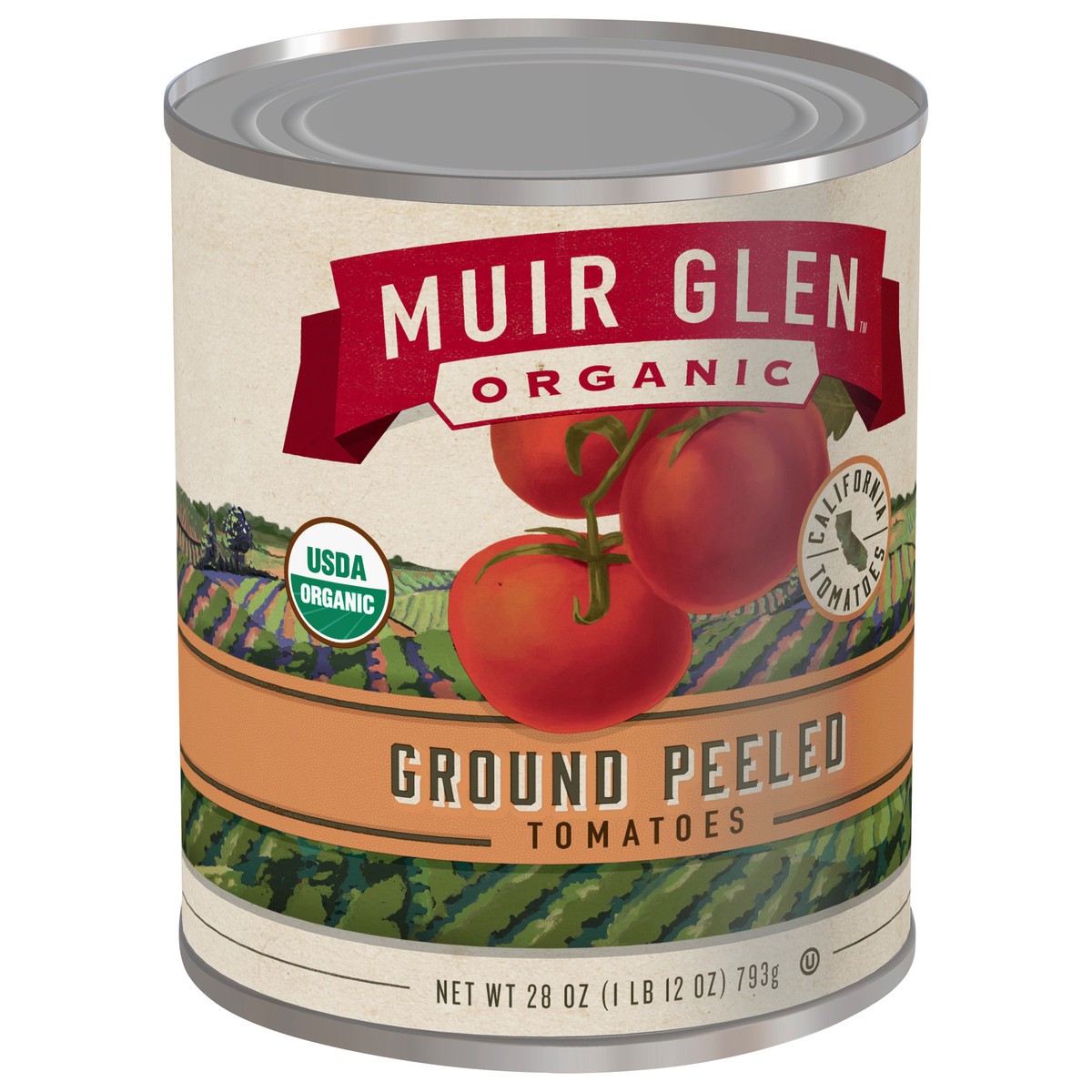 slide 2 of 11, Muir Glen Organic Ground Peeled Tomatoes 28 oz Can, 28 oz