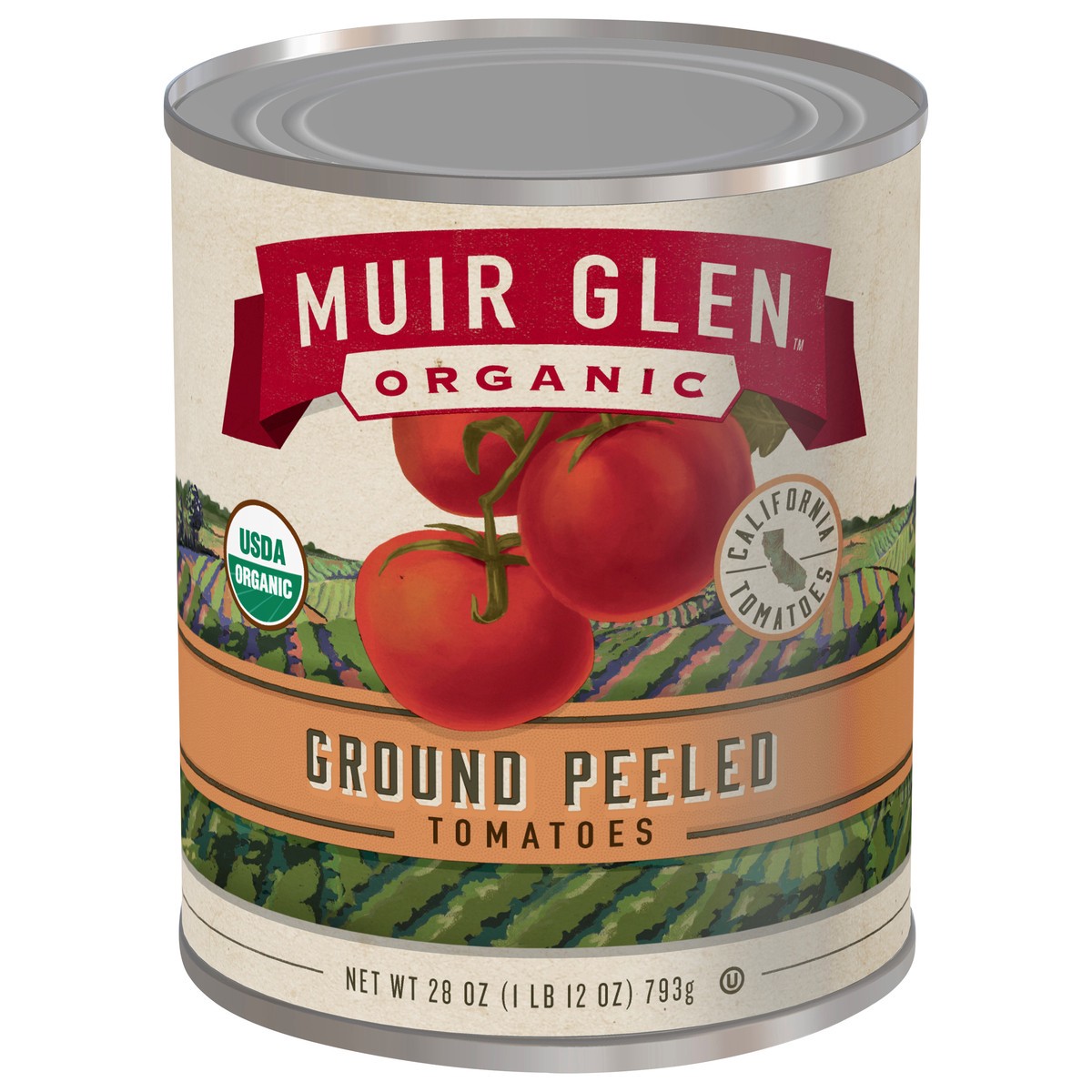 slide 5 of 11, Muir Glen Organic Ground Peeled Tomatoes 28 oz Can, 28 oz