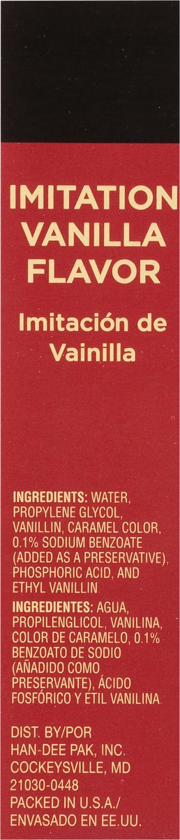 slide 8 of 9, Spice Classics Imitation Vanilla Extract 4 fl. oz. Box, 4 fl oz