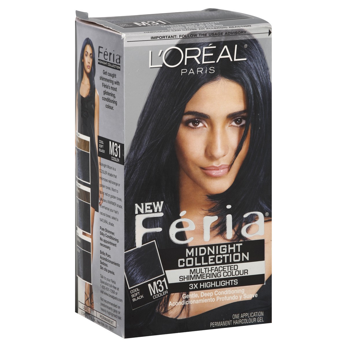 slide 2 of 5, L'Oréal Fería Permanent Haircolour Gel 1 ea, 1 ct