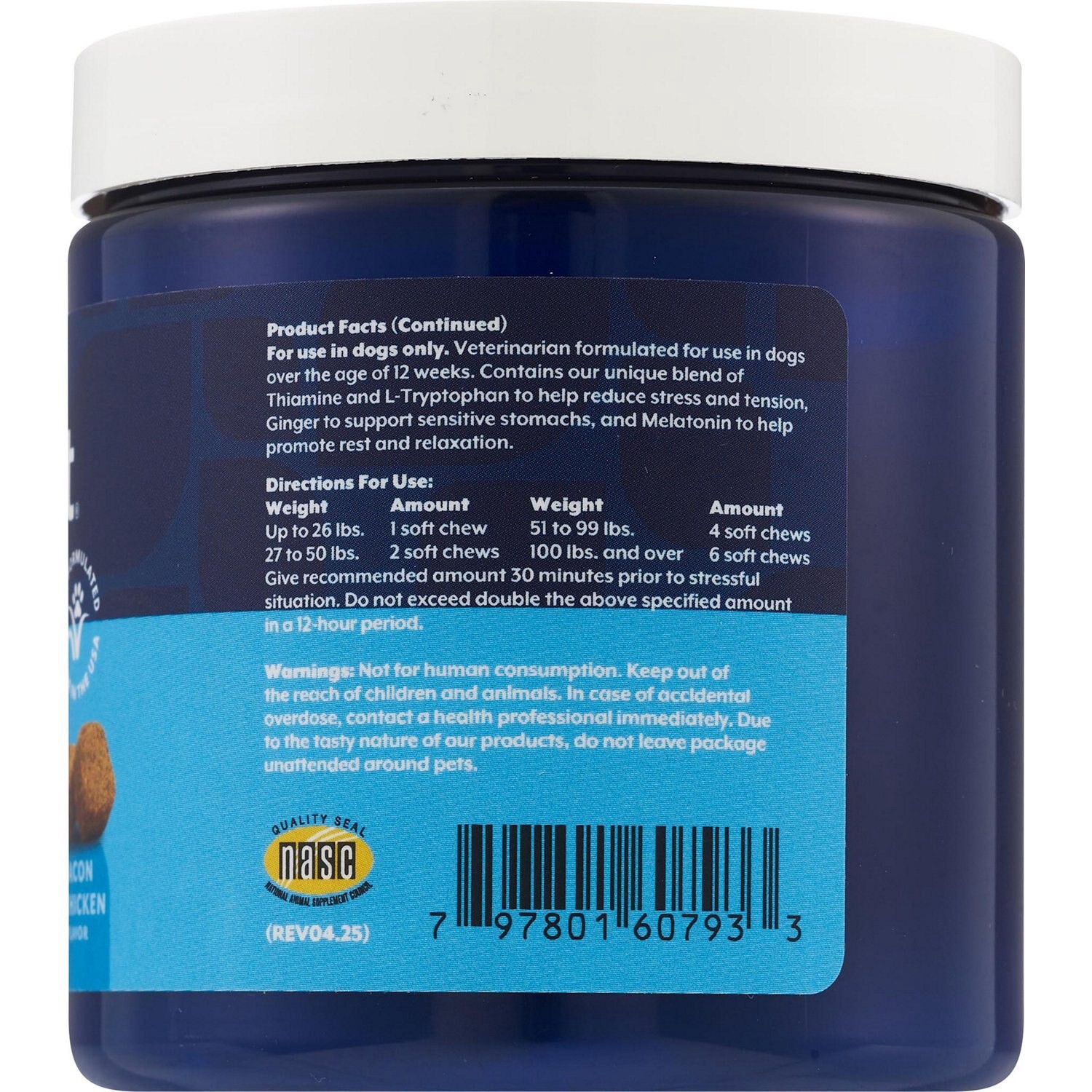 slide 3 of 3, Naturvet Calming Quiet Moments® Soft Chews For Dogs, 40 Ct, 40 ct