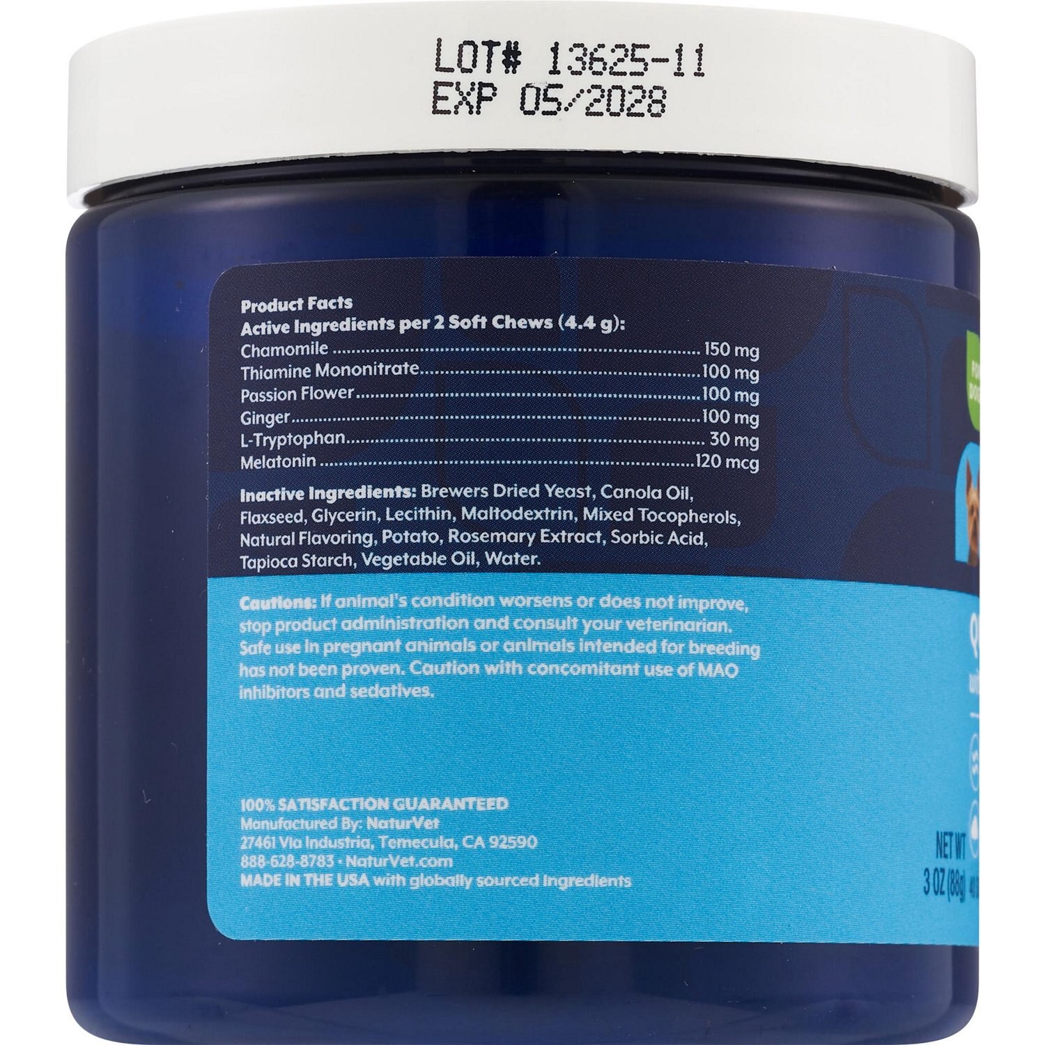 slide 2 of 3, Naturvet Calming Quiet Moments® Soft Chews For Dogs, 40 Ct, 40 ct