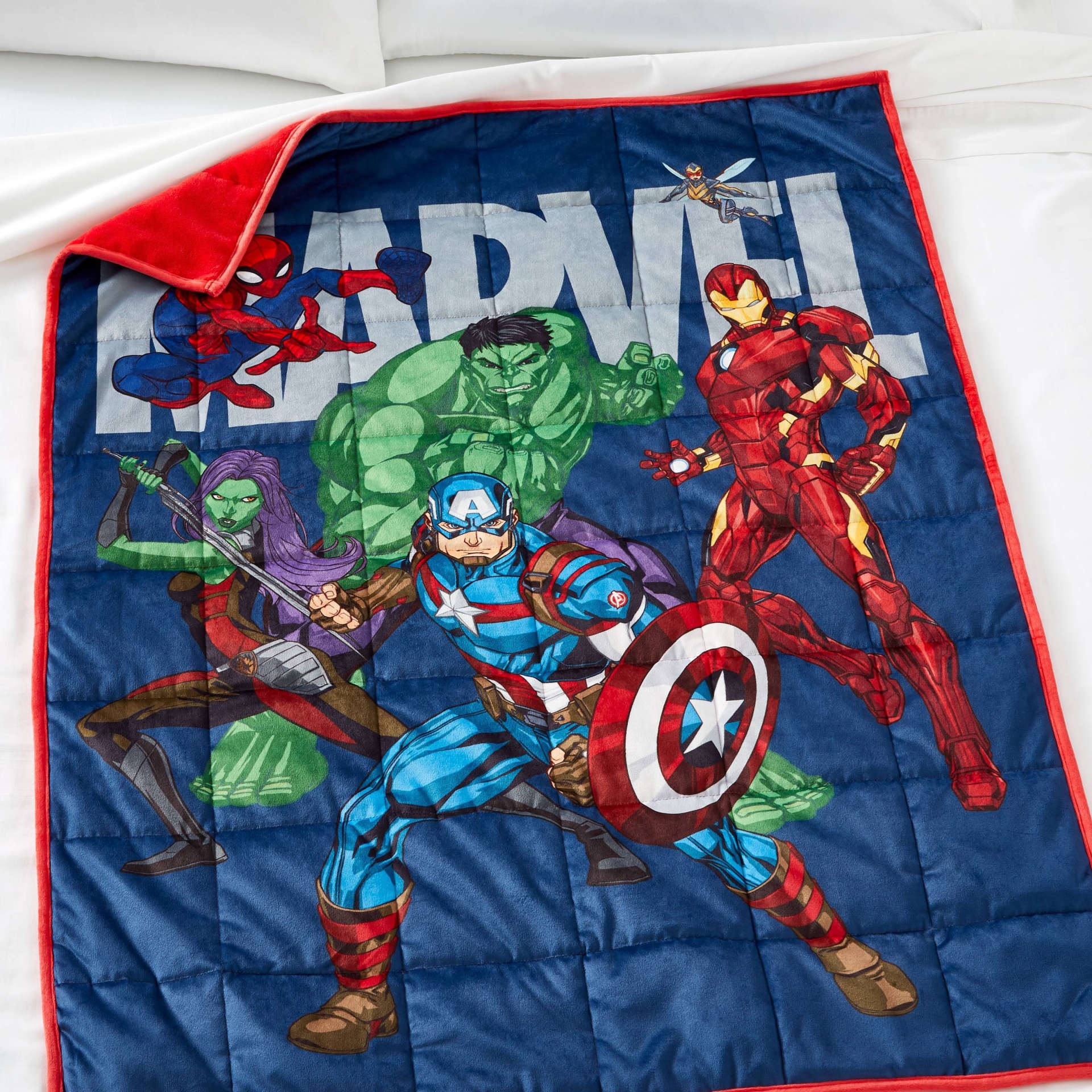 slide 1 of 5, Marvel Avengers Hope Weighted Blanket, 1 ct