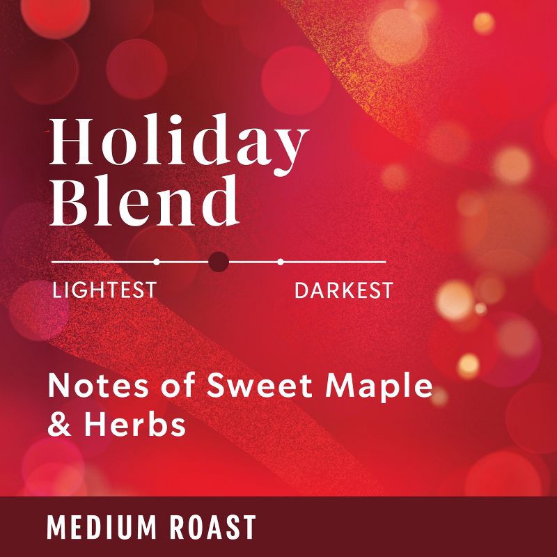 slide 3 of 9, Starbucks Keurig K-Cup Holiday Blend - 22ct/8.9oz - Medium Roast, 22 ct; 8.9 oz