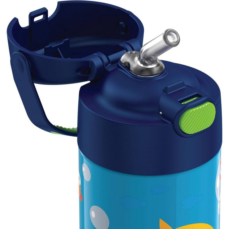 Nickelodeon Thermos 12oz FUNtainer Water Bottle with Bail Handle