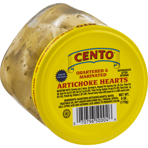 slide 2 of 9, Cento Quartered & Marinated Artichoke Hearts, 6 oz