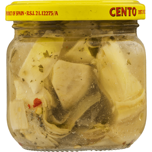 slide 5 of 9, Cento Quartered & Marinated Artichoke Hearts, 6 oz