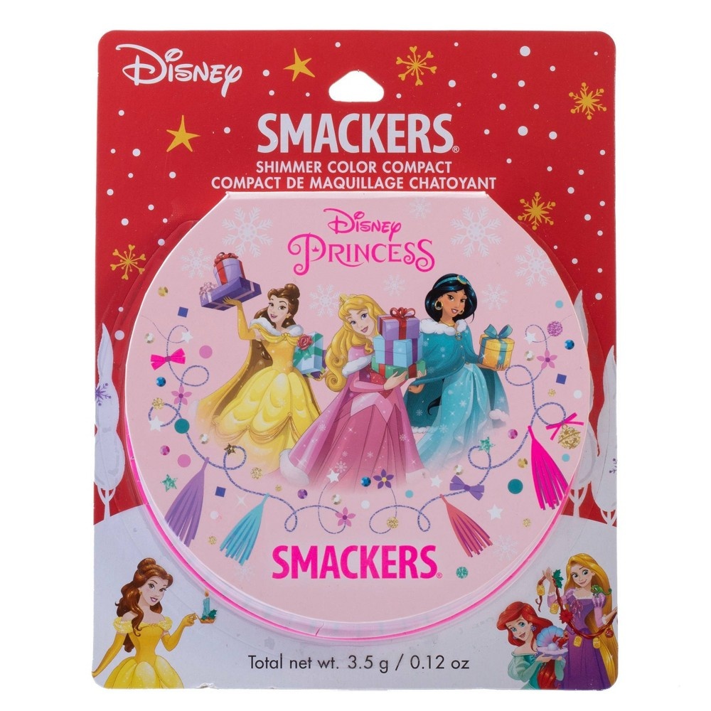 slide 2 of 4, Lip Smacker Shimmer Color Compact - Disney Princess, 0.12 oz